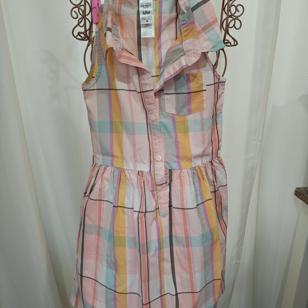 OshKosh B'gosh Colorful Striped Kids Dress